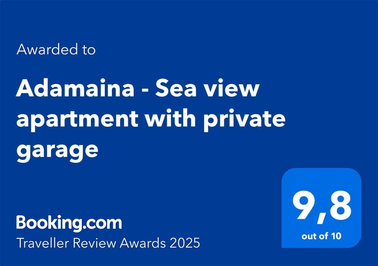Adamaina - Sea View Apartment With Private Garage Sestri Levante Exterior photo